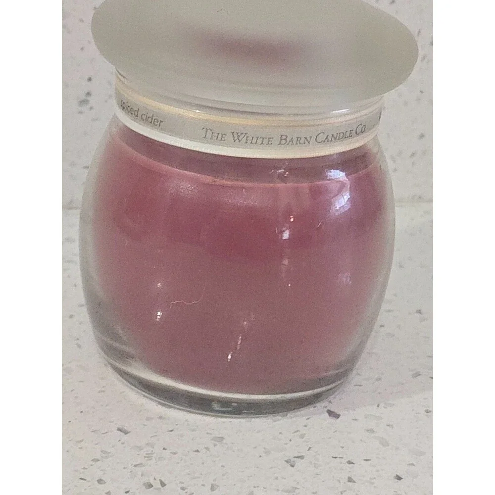 The White Barn Candle Co. Spiced Cider Candle 7.5 oz Unused Bath & Body Works - Picture 2 of 6